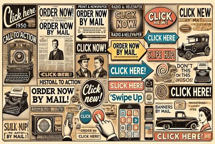call to action marketing - Evolución histria de los CTAs