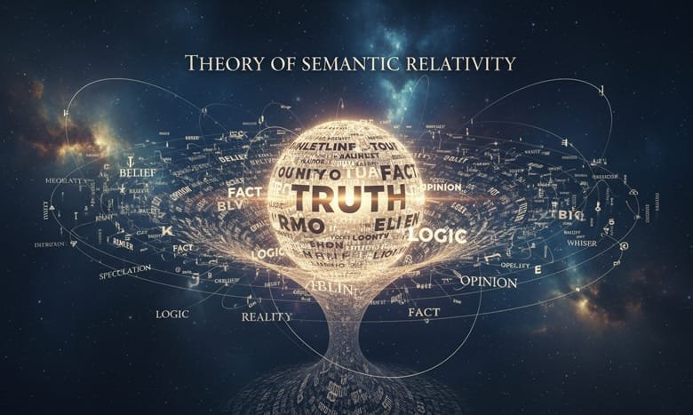 Teoria de la relatividad semántica- Curva del espacio semántico por resonancia de significado